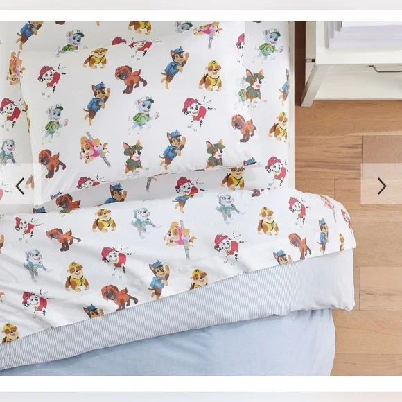 Pottery Barn Paw patrol organic sheet set - Picture 2 of 2